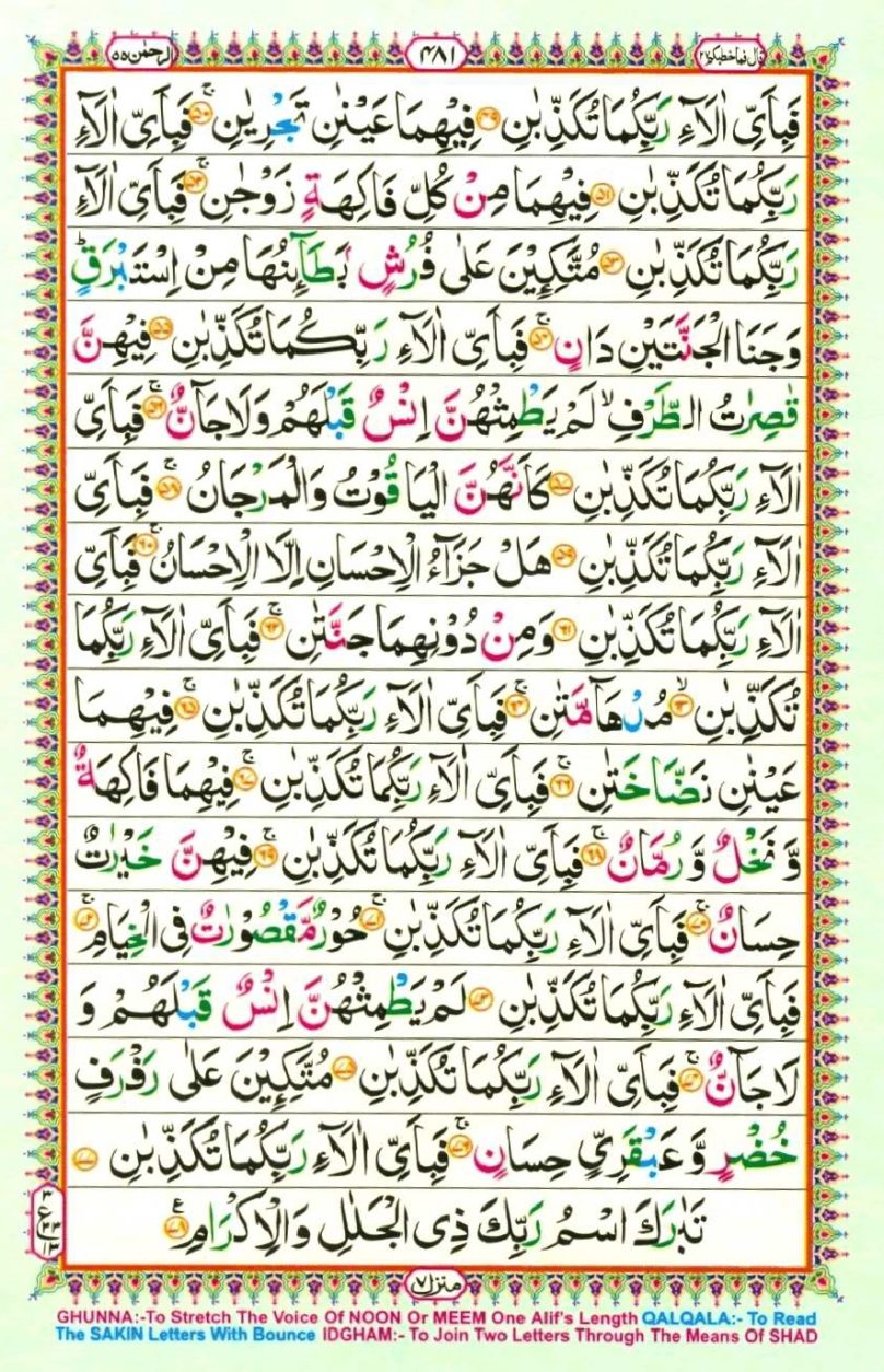 Surah Rahman Quran Teaching